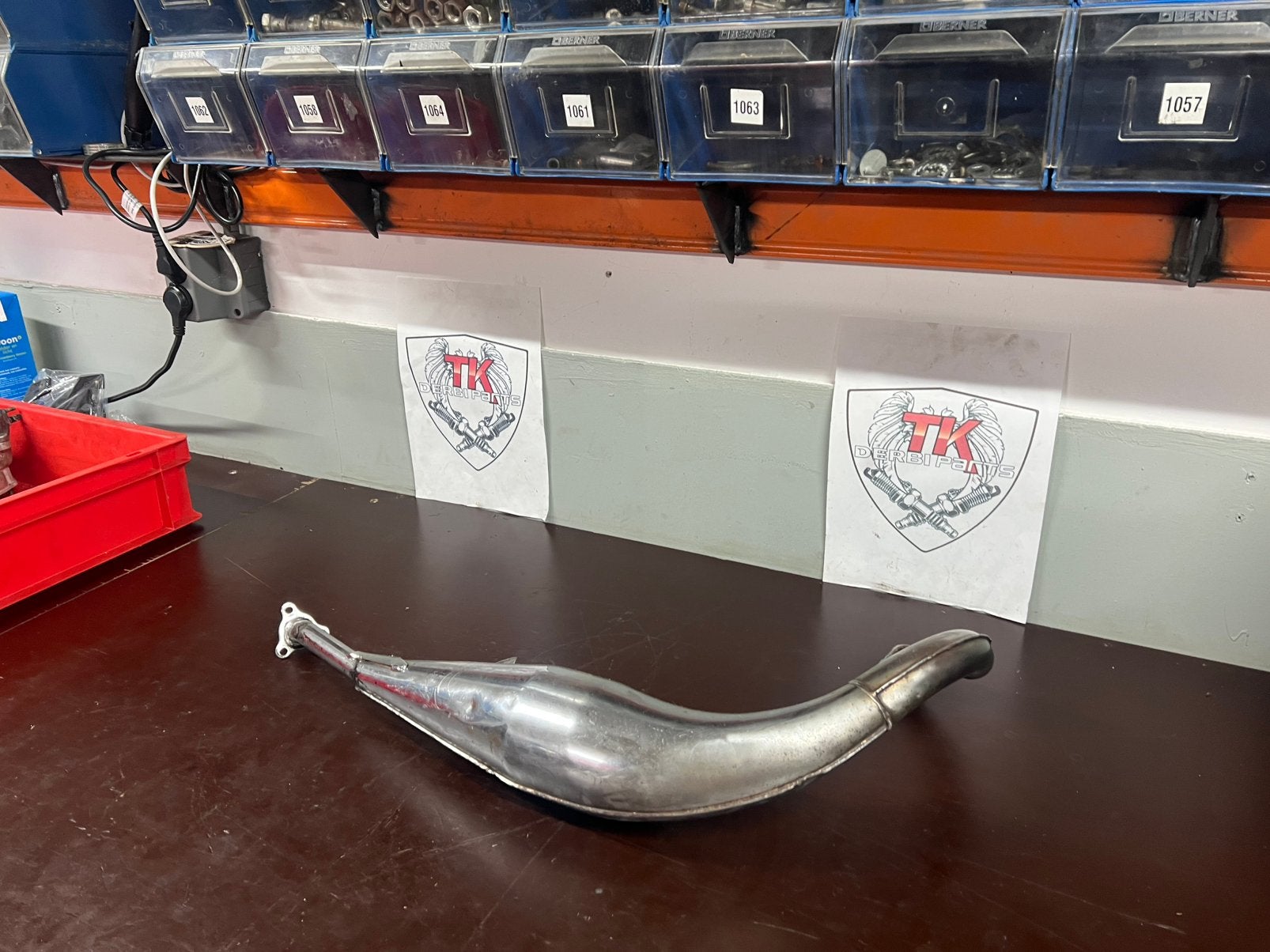 Derbi/aprilia voca chrome 50/70 onderlangs, Gebruikt, Onderlangs voca, 50/70, Ophalen of Verzenden