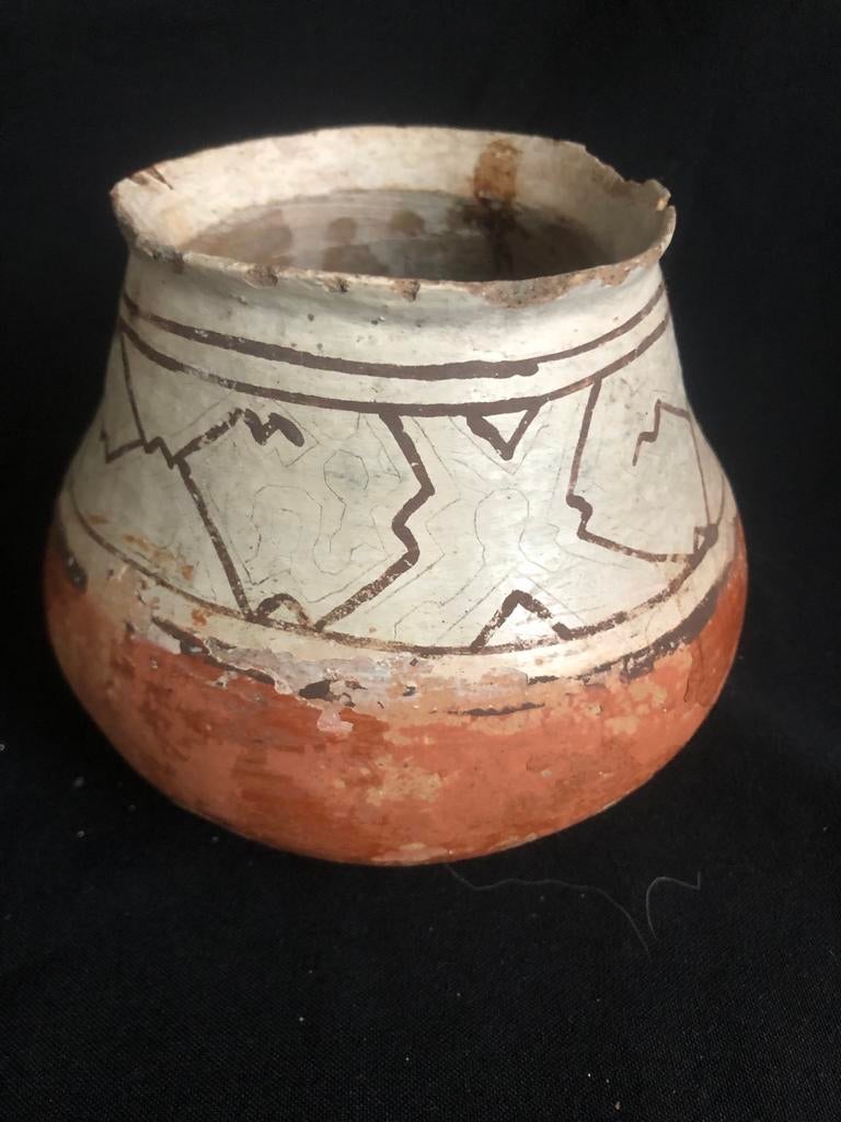 Antiek Peruaans Aardewerk Conino  shipibo pot, Ophalen of Verzenden