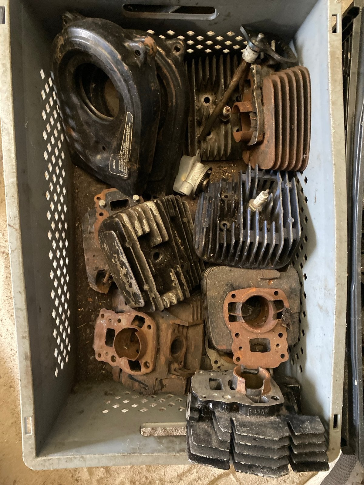 Partij suzuki tsx - cilinders, carters, meters, Ophalen of Verzenden, Gebruikt