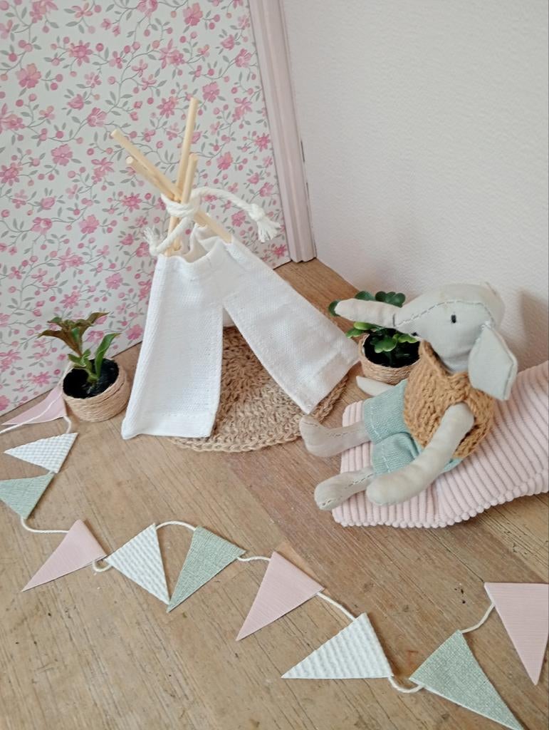 muizenhuis /poppenhuis tipi tentje, Ophalen of Verzenden, Nieuw, Poppenhuis