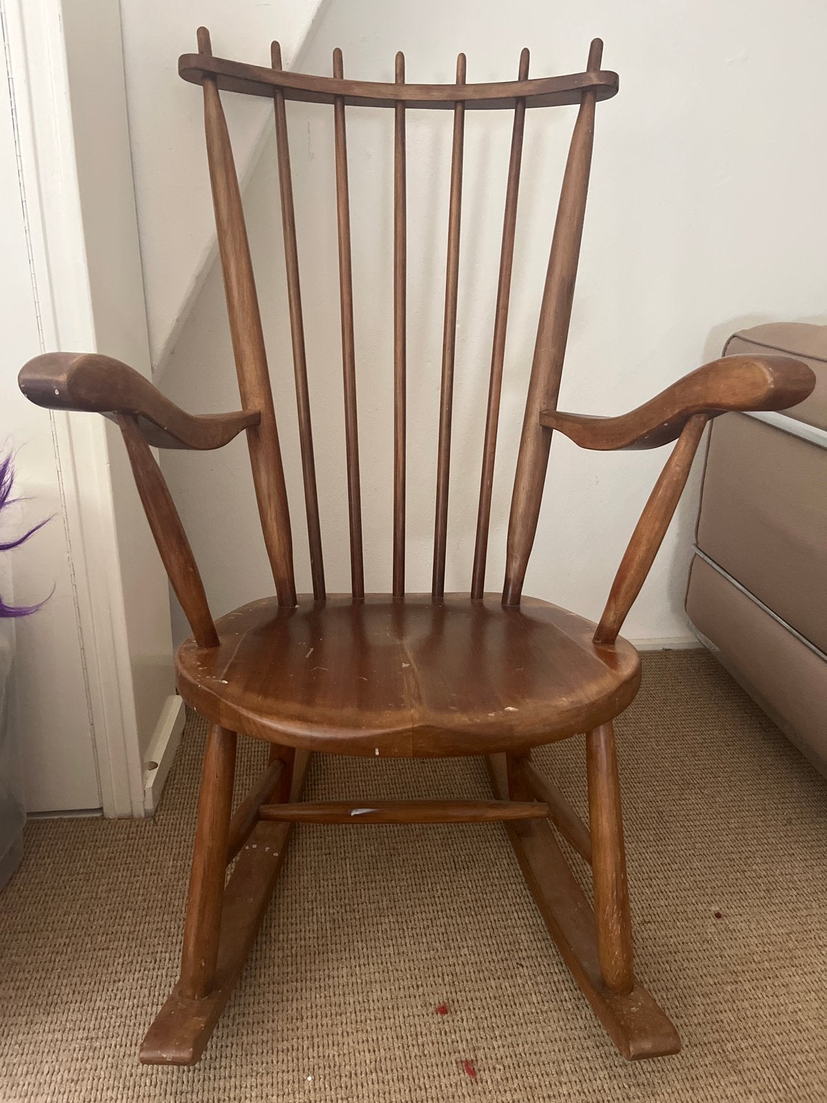 Vintage Schommelstoel - Opknapper, Ophalen