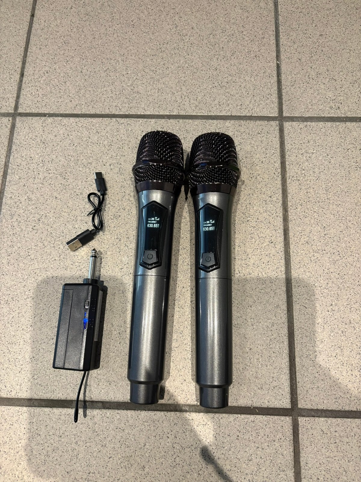 Nieuwe draadloze microfoon set voor JBL partyboxen, Ophalen of Verzenden, Nieuw, Zangmicrofoon, Draadloos