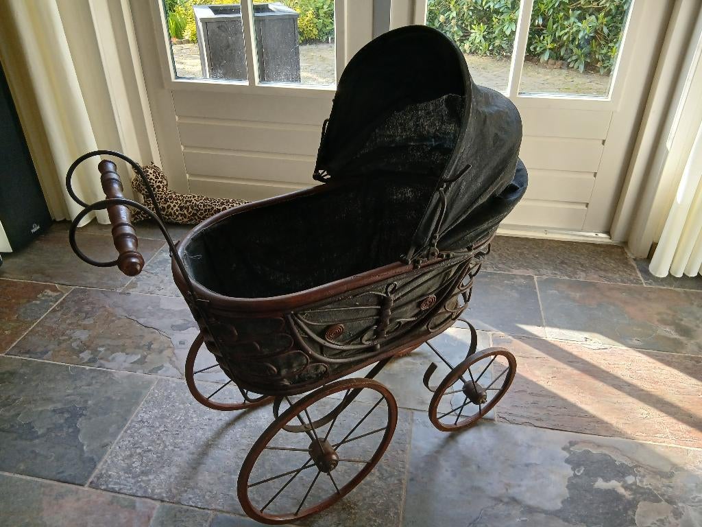 Ouderwetse poppenkar, Vintage, Ophalen, Gebruikt, Overige typen