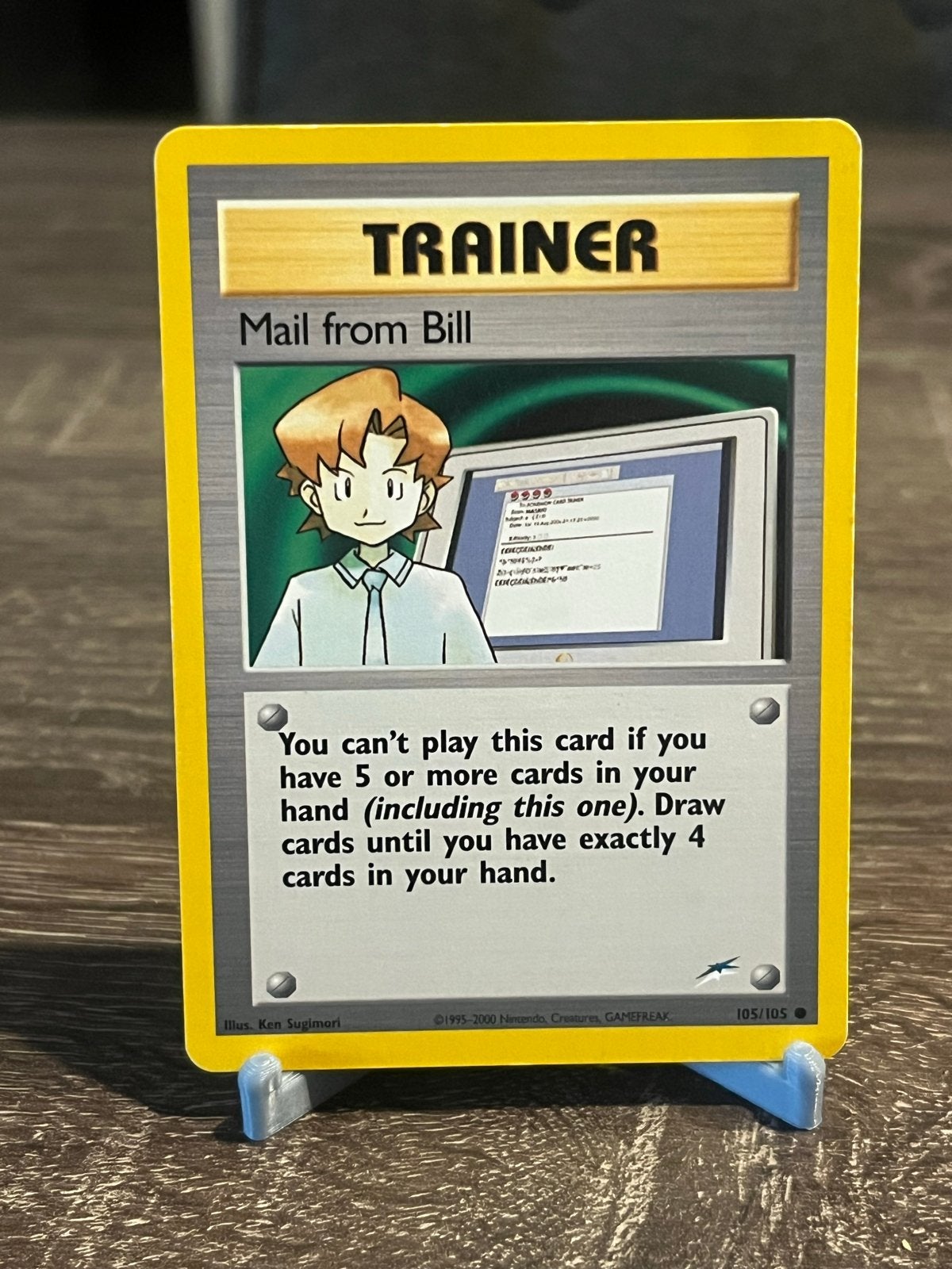 Mail From Bill (105/105) - Neo Destiny - EX, Ophalen of Verzenden, Zo goed als nieuw, Losse kaart