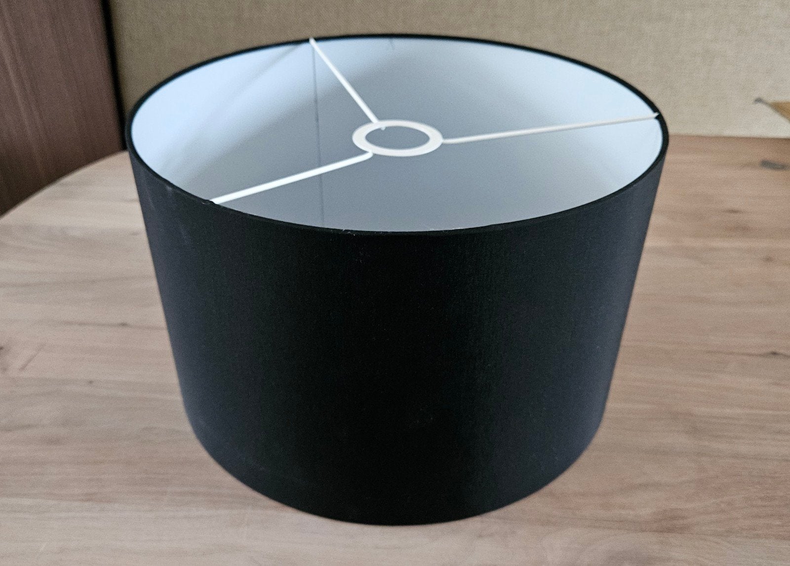 Lampen kap van stof |  Its About RoMi, Hanglamp, Natuurlijk materiaal, Zwart, Rond