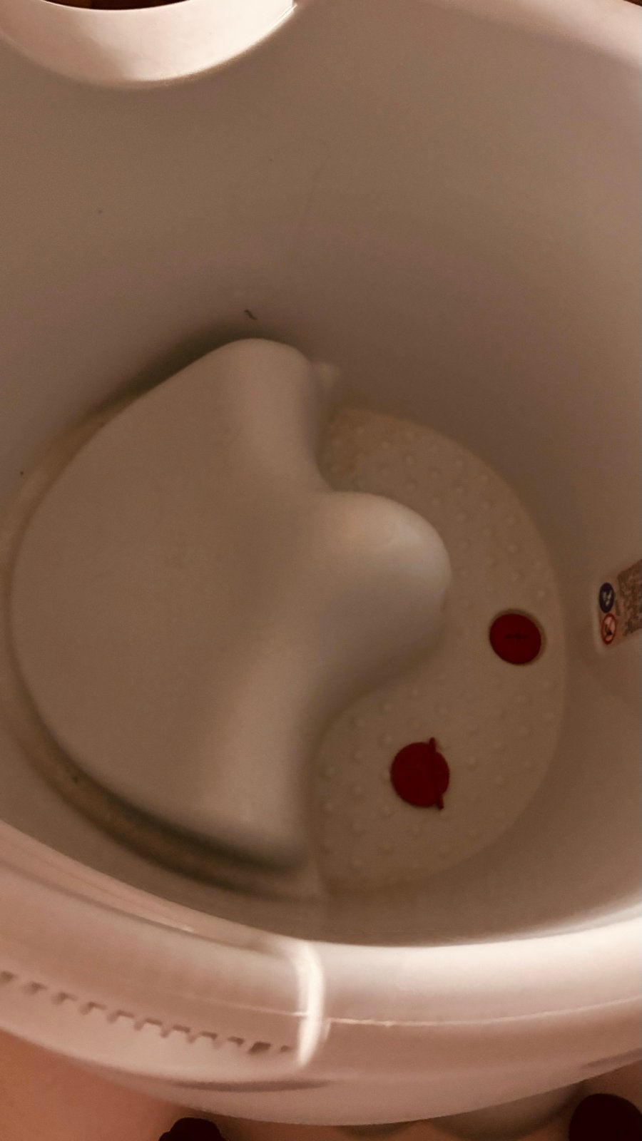 Douche zitje voor baby's en peuters, Ophalen of Verzenden, Gebruikt