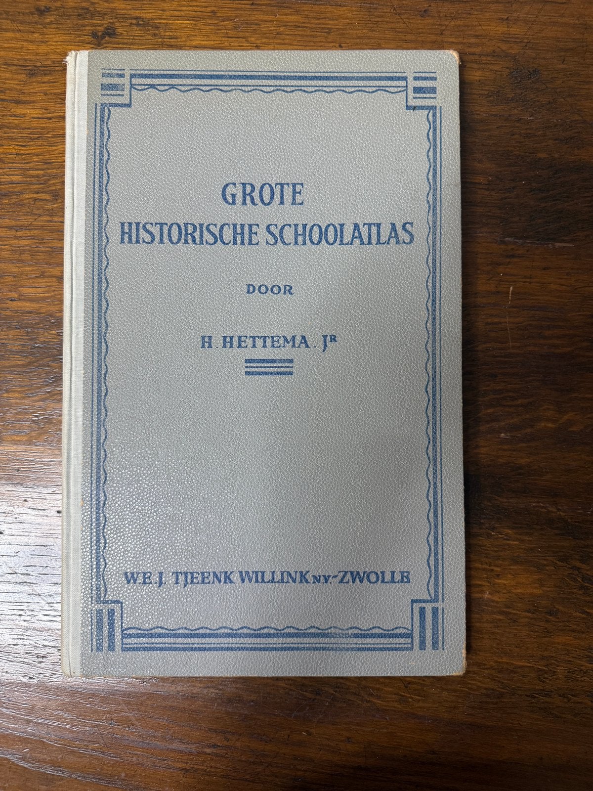 Grote Historische Schoolatlas H. Hettema 18e druk 1955, Boeken, Ophalen, Zo goed als nieuw