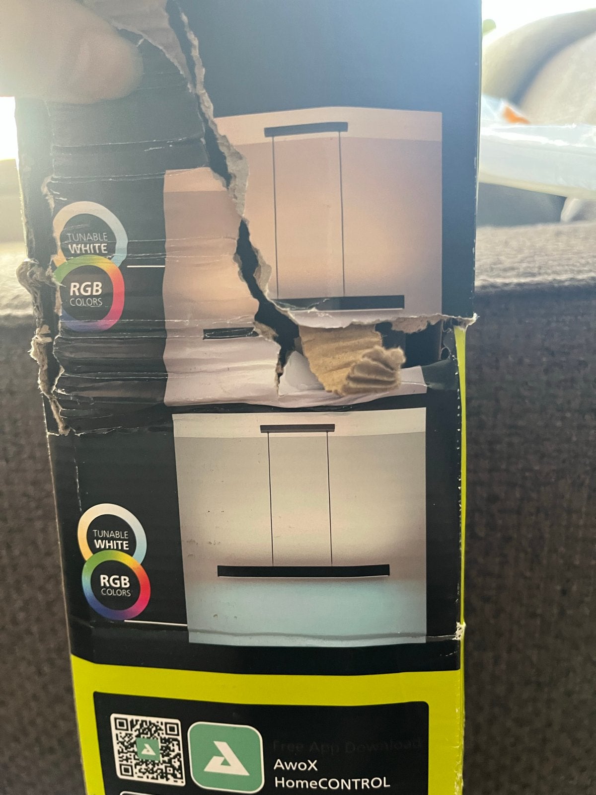 EGLO connect.z LED hanglamp - Zwart, RGB & Tunable White, Ophalen, Nieuw, Metaal