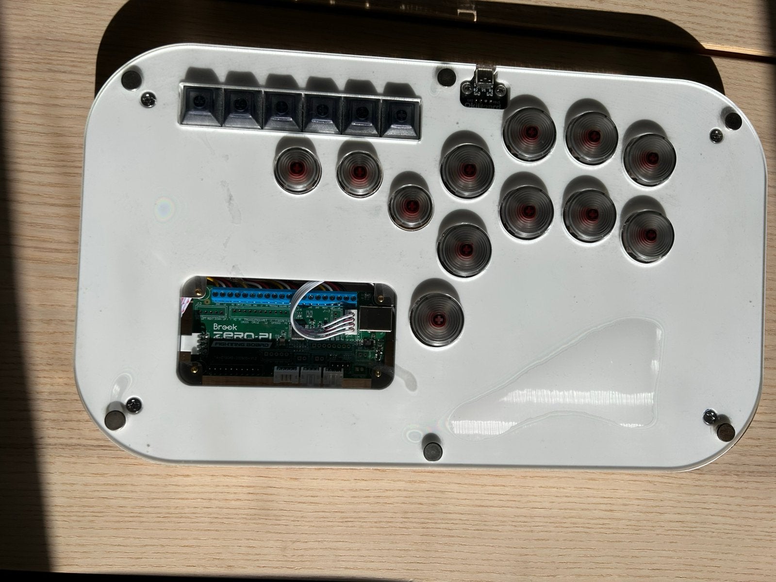 Okiboard V2 Leverless Fightstick, Ophalen, Gebruikt