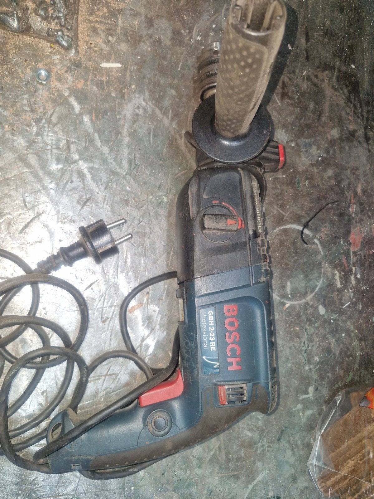Bosch GBH 2-23 RE Professional Boorhamer, Boor- en/of Breekhamer, Ophalen of Verzenden, Klopboormechanisme, Gebruikt