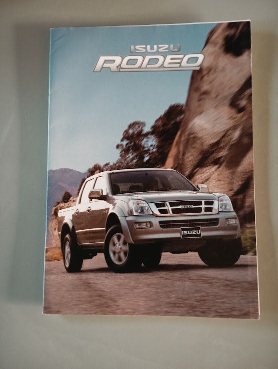 Isuzu Rodeo 12 / 2004 28 pag., Verzenden, Zo goed als nieuw, Overige merken
