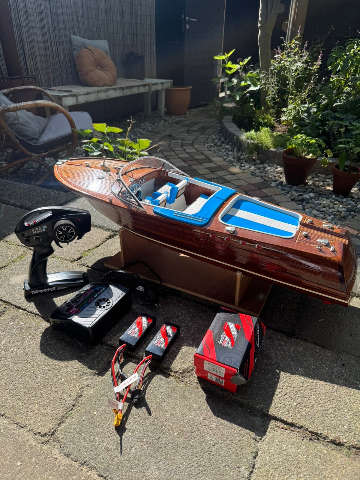 Riva Aquarama schaal model (rc ready) uniek, Ophalen of Verzenden, Zo goed als nieuw