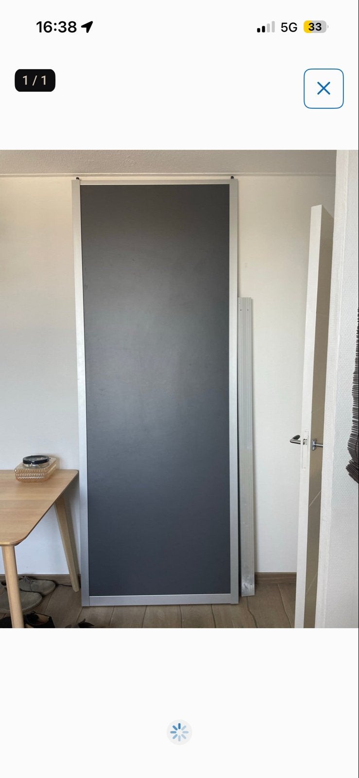 Schuifdeur 2x, Ophalen, Gebruikt, 80 tot 100 cm, 215 cm of meer
