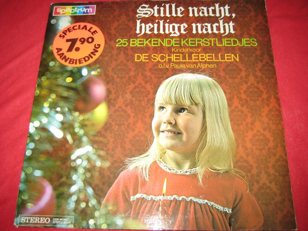 LP, Stille Nacht, Heilige Nacht, 28 bekende kerstliedjes, Cd's en Dvd's, Ophalen of Verzenden, Zo goed als nieuw, 12 inch