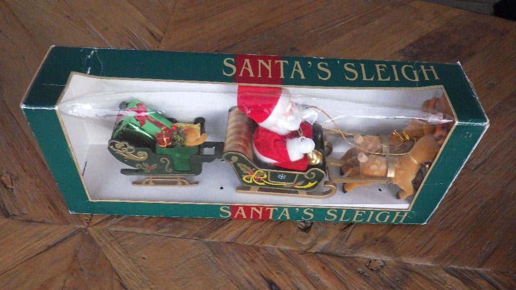 mooie kerstslee in doos, Ophalen of Verzenden, Nieuw