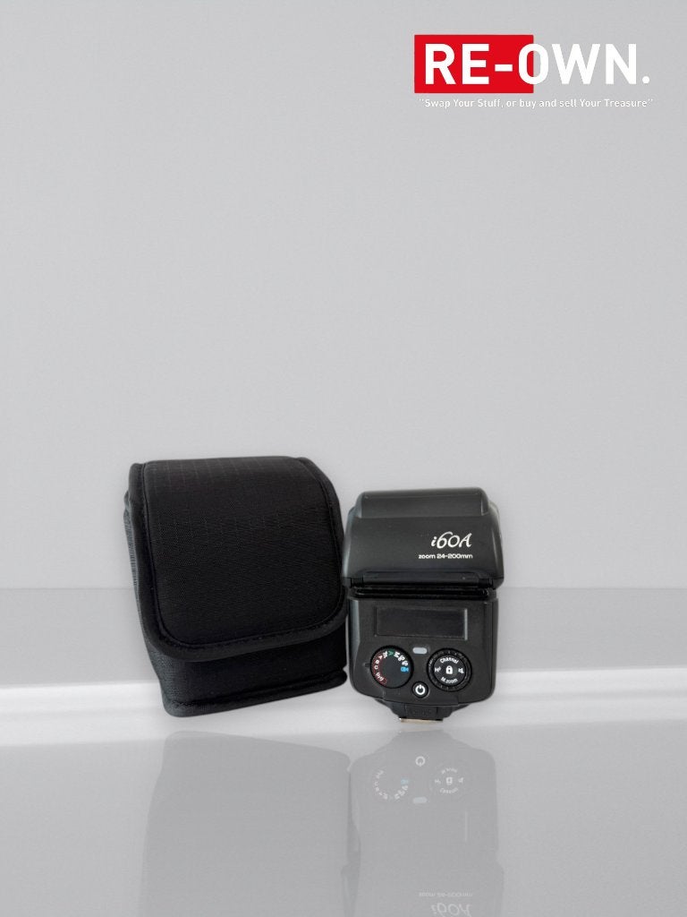 Nissin i60A Flitser for Fujifilm zoom 24-200mm (topstaat), Overige merken, Fujifilm, ., Externe flitser