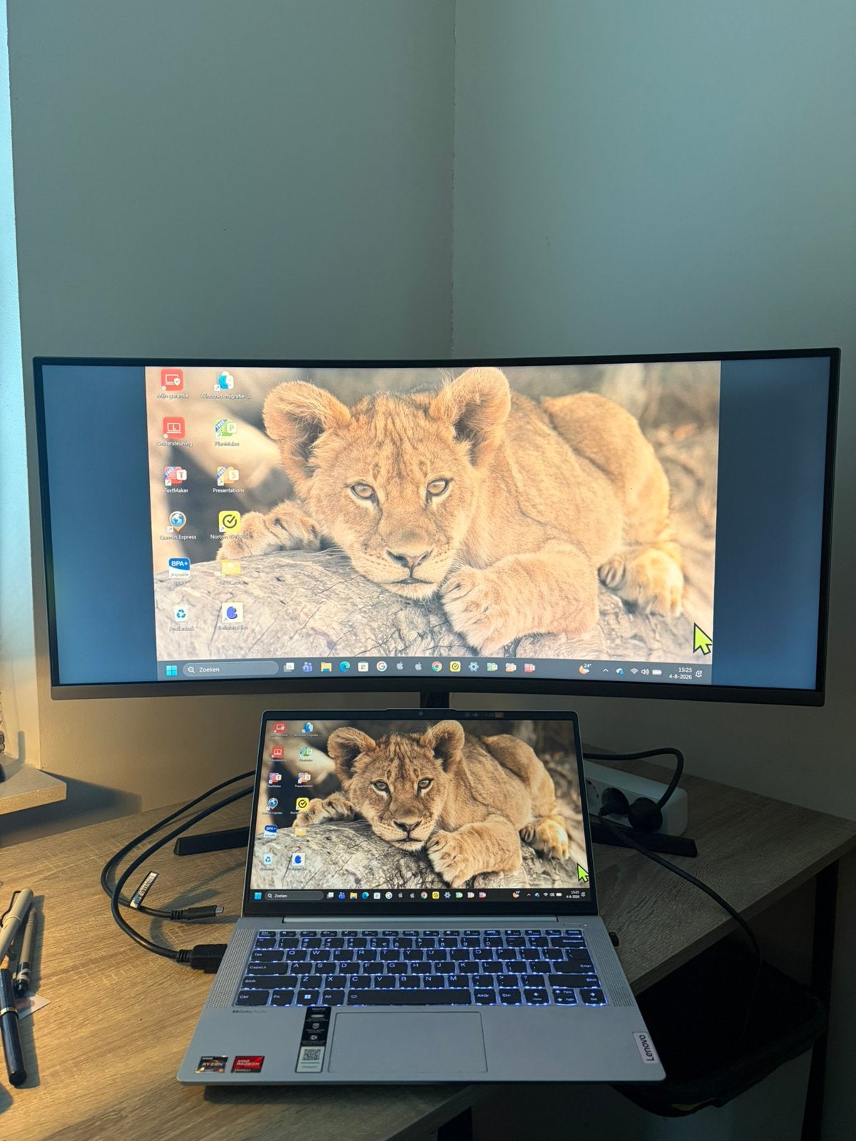 Samsung 34” Ultrawide Curved monitor 100Hz, Ophalen, 3 tot 5 ms, Curved, VA
