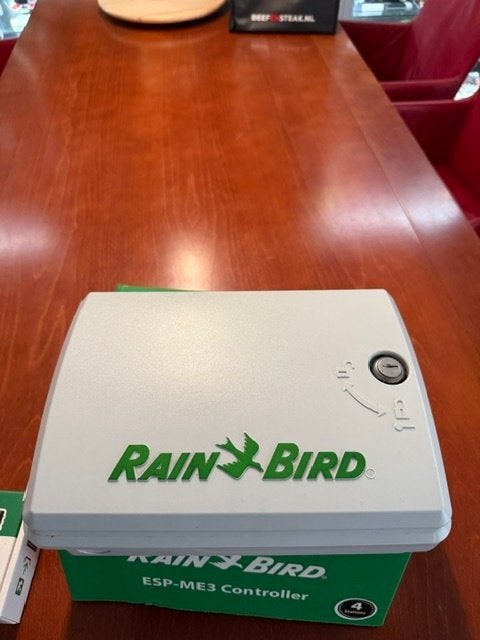 Rain Bird ESP-ME beregeningscomputer + WiFi module – €100, Ophalen of Verzenden, Gebruikt, Bestuurbaar via app