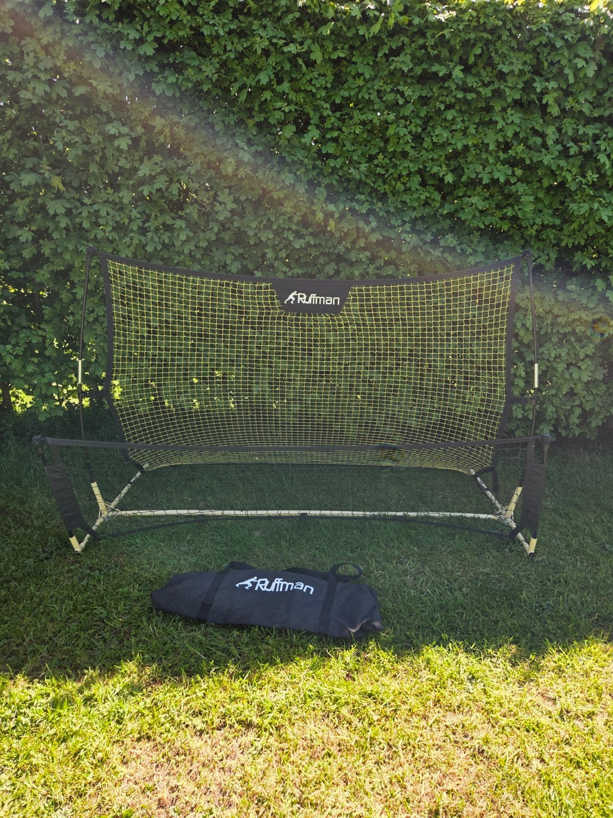 Ruffman rebounder voetbaltrainer, Kinderen en Baby's, Ophalen, Zo goed als nieuw