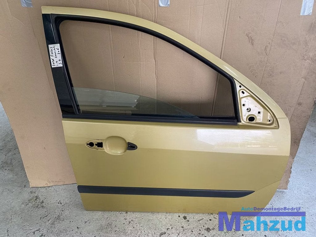 FORD FOCUS 1 Geel S9 Rechts voor deur portier 1998-2004, Gebruikt, Deur, Info@ford.com, Ophalen of Verzenden