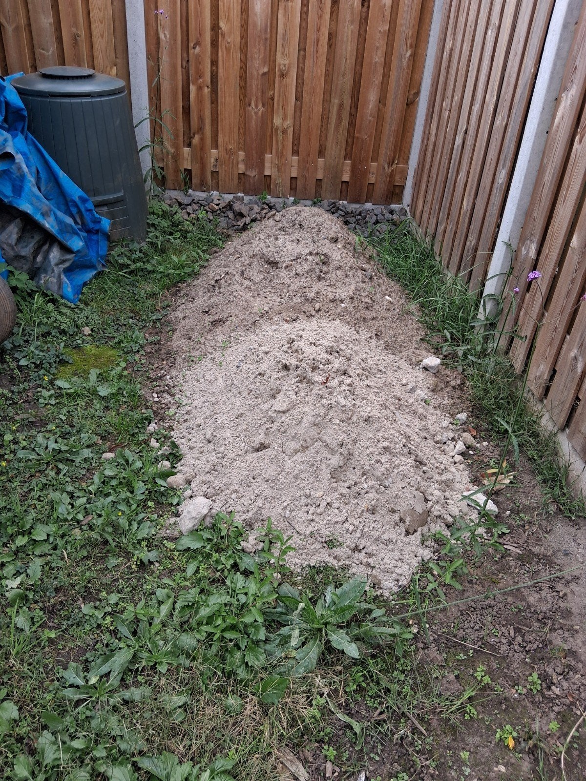 Zand wit en donker gemixt - Ideaal voor opvulling, Ophalen, Gebruikt, Ophoogzand