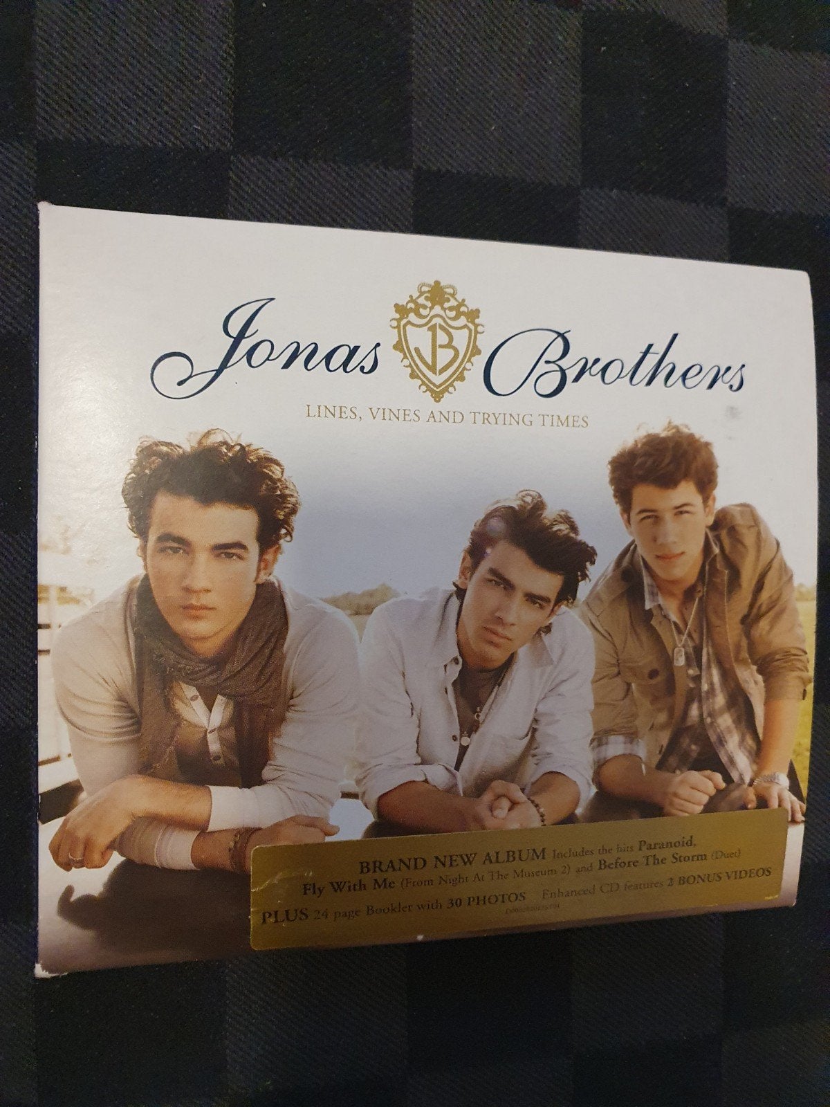 jonas brothers lines, vines and trying times digipack, Verzenden, Gebruikt