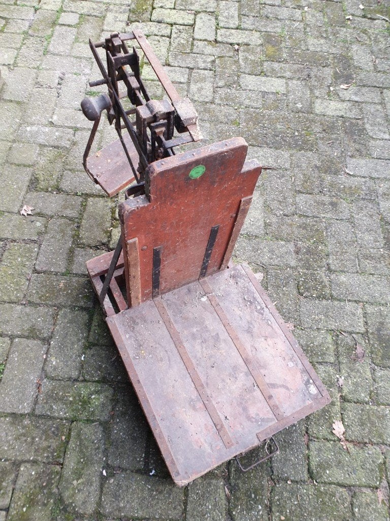antieke weegschaal, Ophalen, Analoog, Overige typen, 500 gram of grover