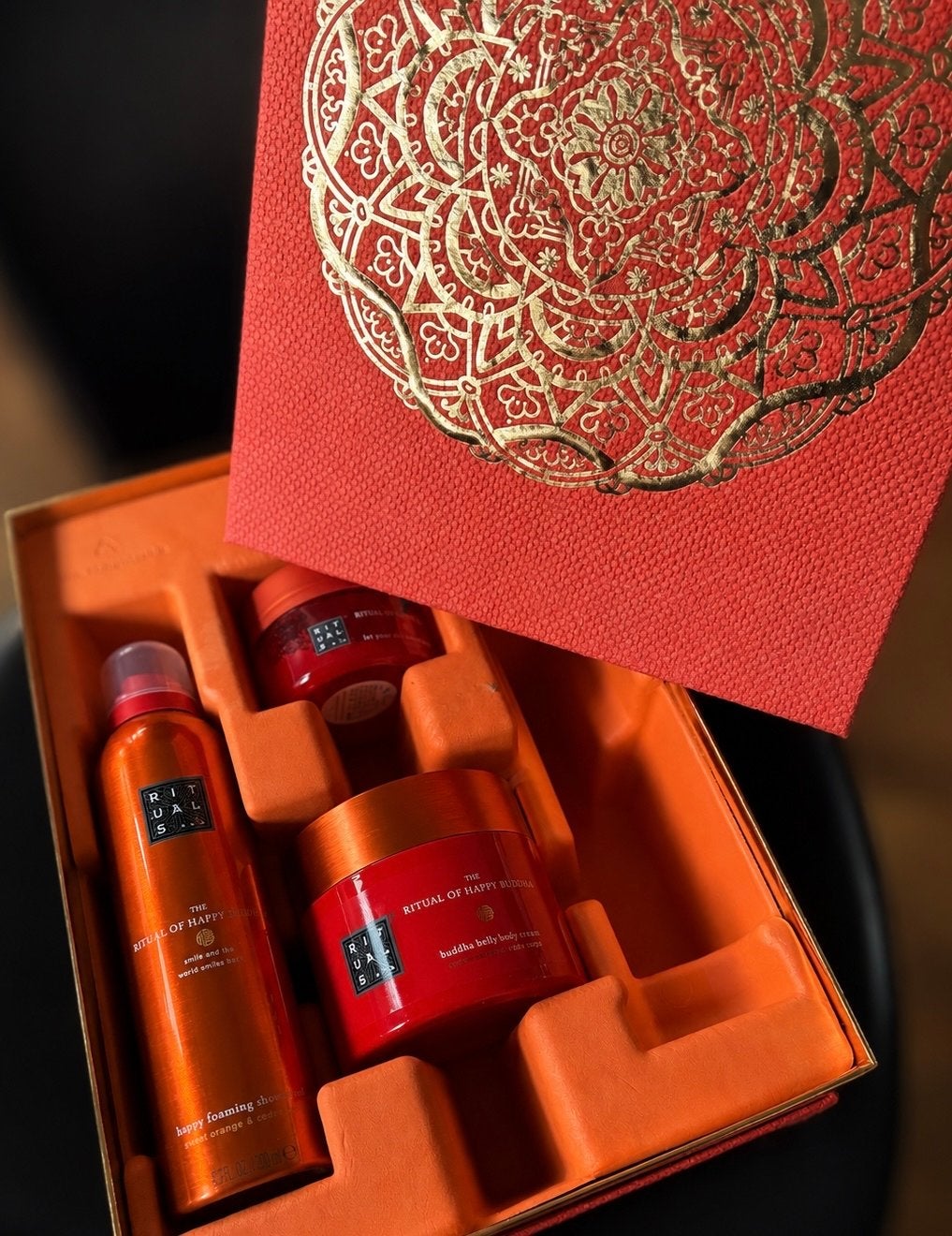 Rituals Ritual of Happy Buddha Cadeauset, zonder geurstokjes, Ophalen of Verzenden, Nieuw, Bad & Douche