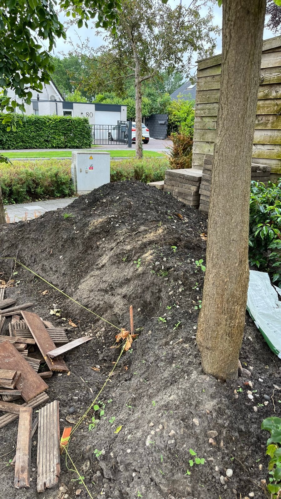 Gratis grond af te halen, Tuin en Terras, Ophalen, Gebruikt, Ophoogzand