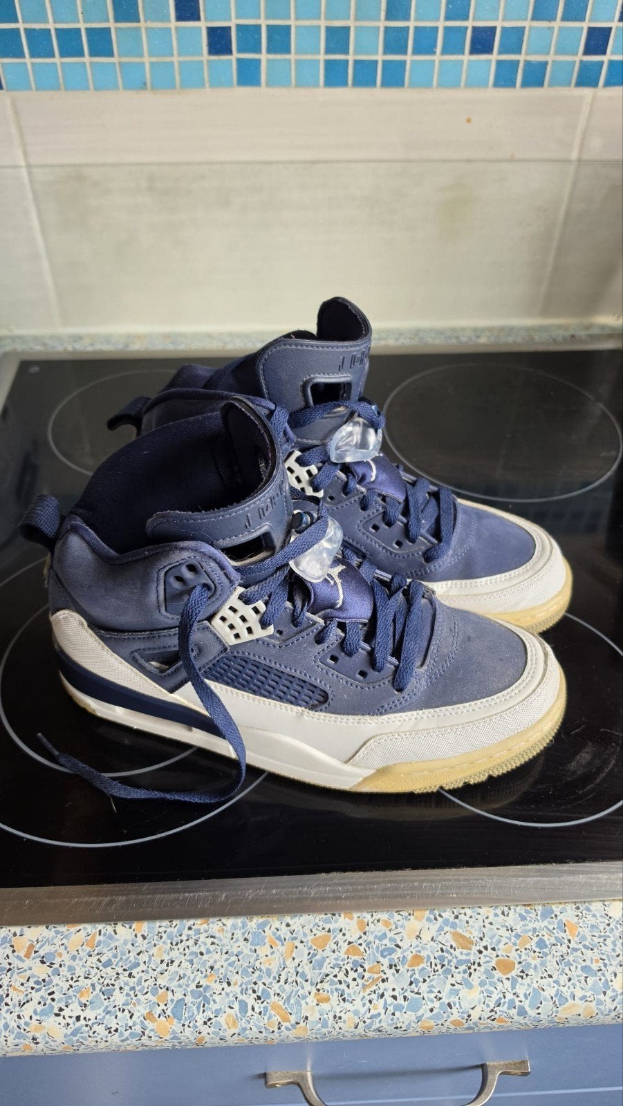 air jordan spizike mt 40.5, Ophalen of Verzenden, Gedragen, Sneakers of Gympen