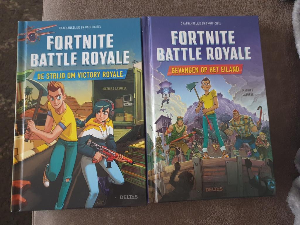 2 Fortnite Battle Royale Boeken: De Strijd om Victory Royale, Boeken, Ophalen of Verzenden, Zo goed als nieuw, Mathieu Laurel