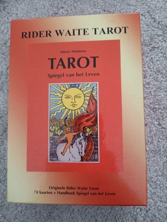 Rider Waite Tarot kaarten + boek complete set nieuw in doos, Arthur Edward Waite, Pamela Colman Smith, Mario Montana, Tarot of Kaarten leggen