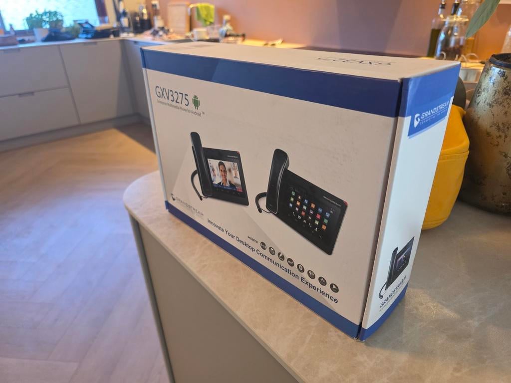5 stuks Grandstream GXV3275 IP Video Telefoon Nieuw in doos, Ophalen of Verzenden, Nieuw