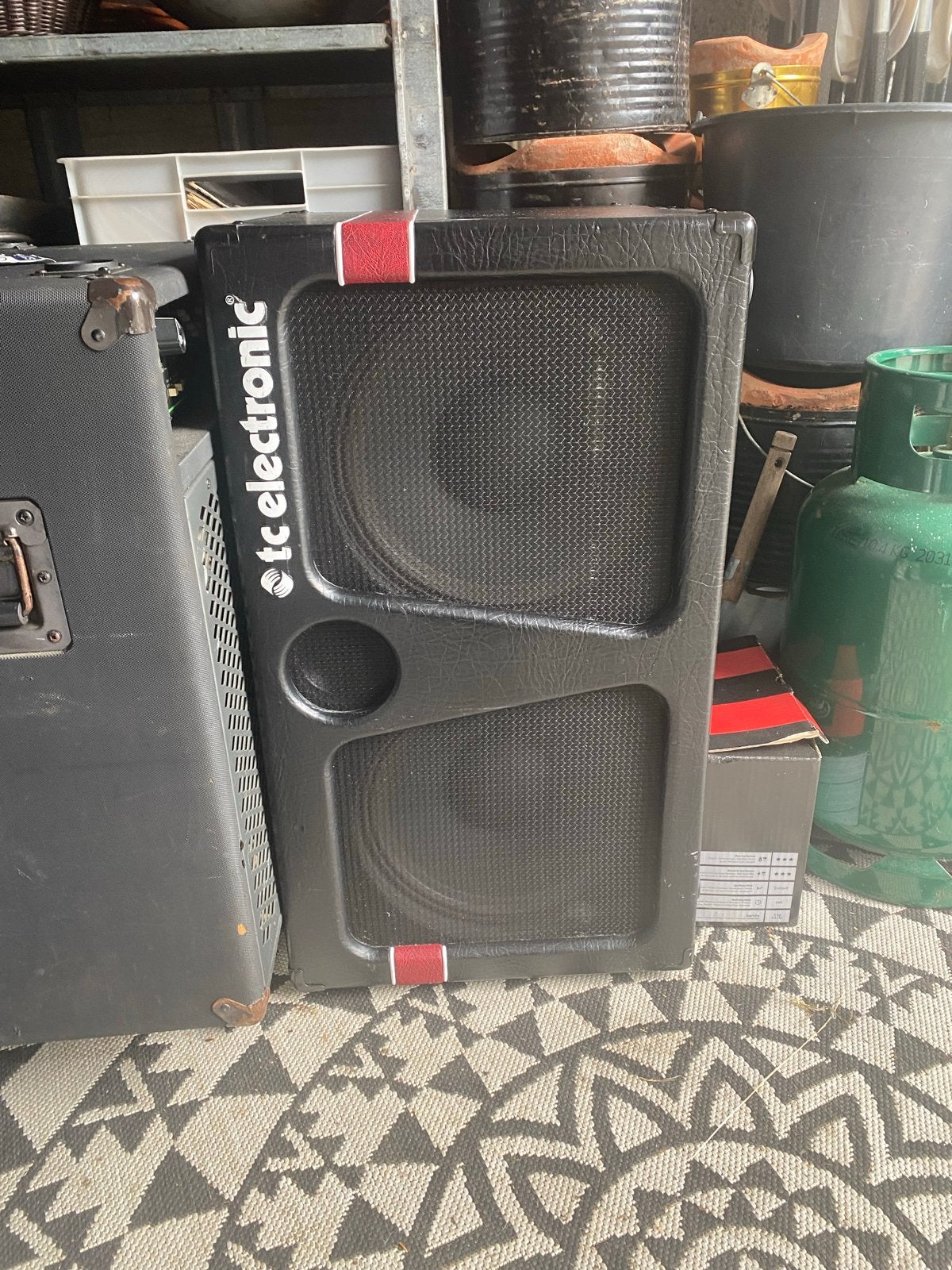 TC Electronic 2x12” Speakercabinet, Ophalen, Gebruikt, Basgitaar, 100 watt of meer