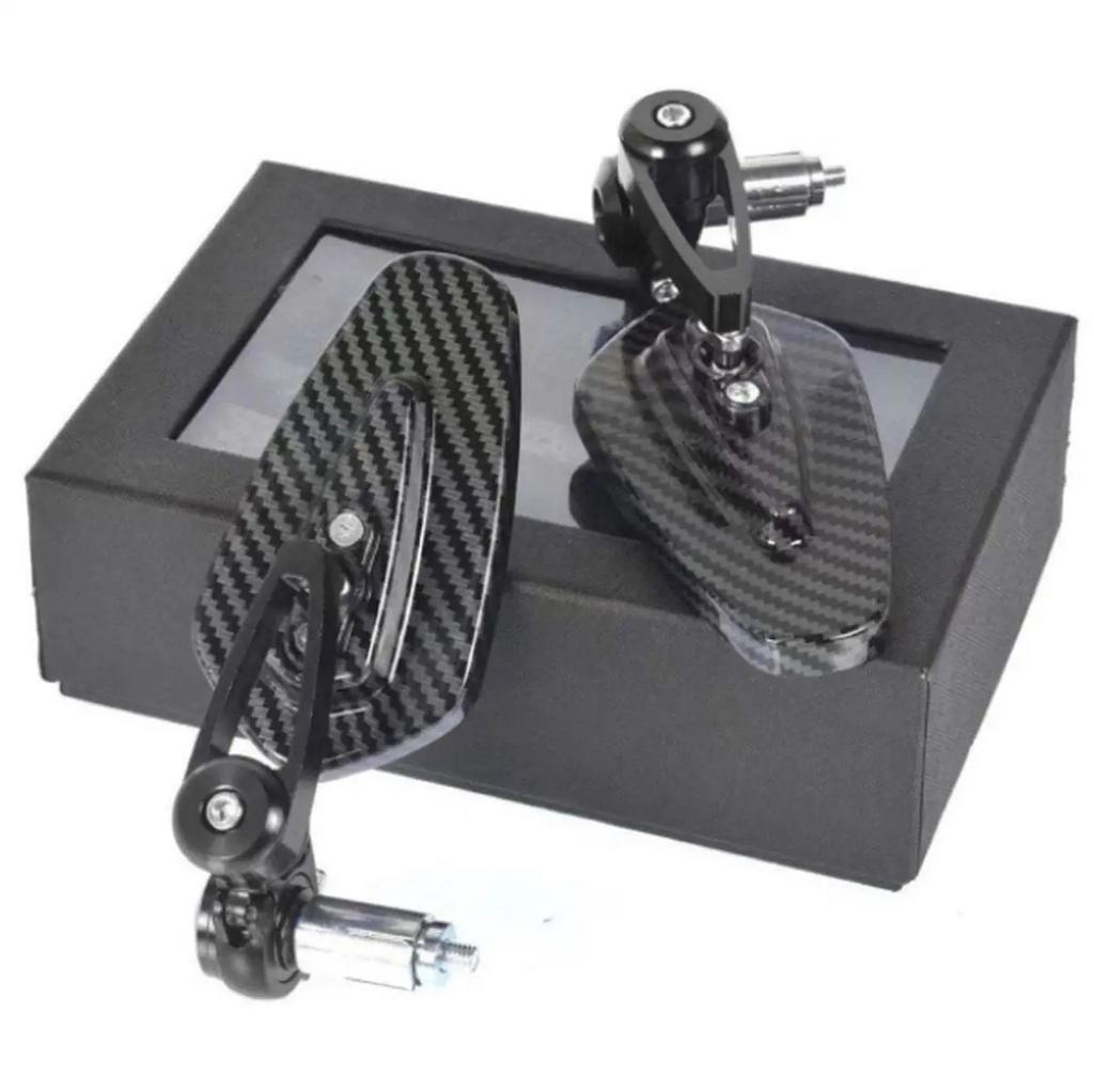 Bar end spiegel set carbon !!NIEUW!!, Ophalen of Verzenden