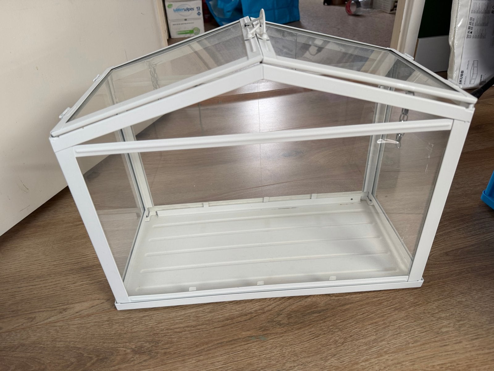 Ikea Plantenkasje, Gebruikt, Kweekkas, Glas, Ophalen