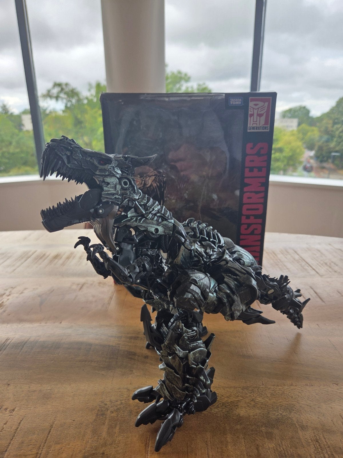Transformers Grimlock Age of Extinction Hasbro, Verzamelen, Transformers, Overige generaties, Ophalen of Verzenden, Zo goed als nieuw