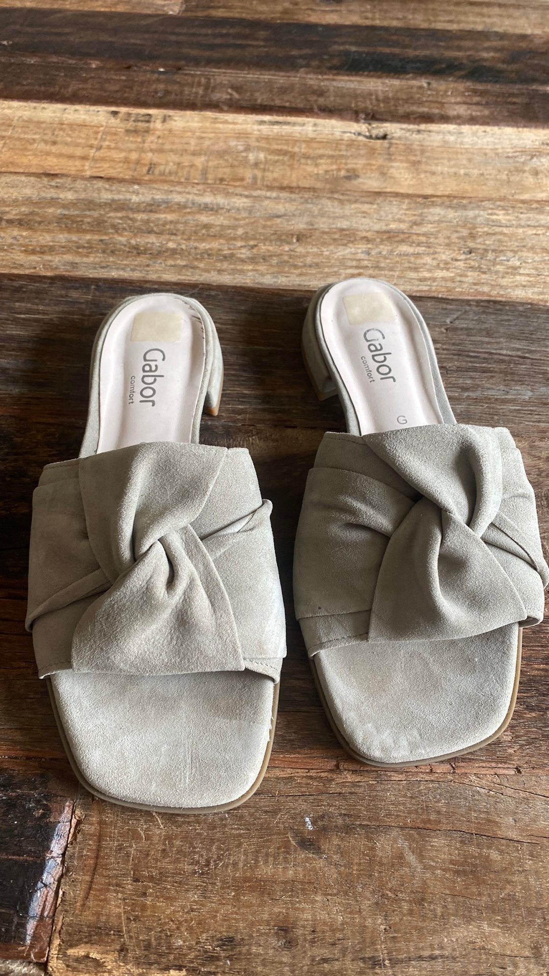 Gabor muiltjes maat 40, Beige, Nieuw, Sandalen of Muiltjes, Ophalen of Verzenden