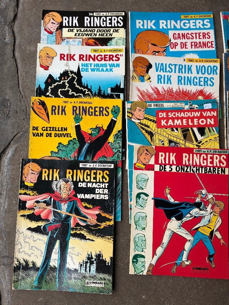 LOSSE VERKOOP ; Rik Ringers ; vele delen , zie foto's, Meerdere stripboeken, Ophalen of Verzenden, Zo goed als nieuw, Tibet en A.P. Duchateau