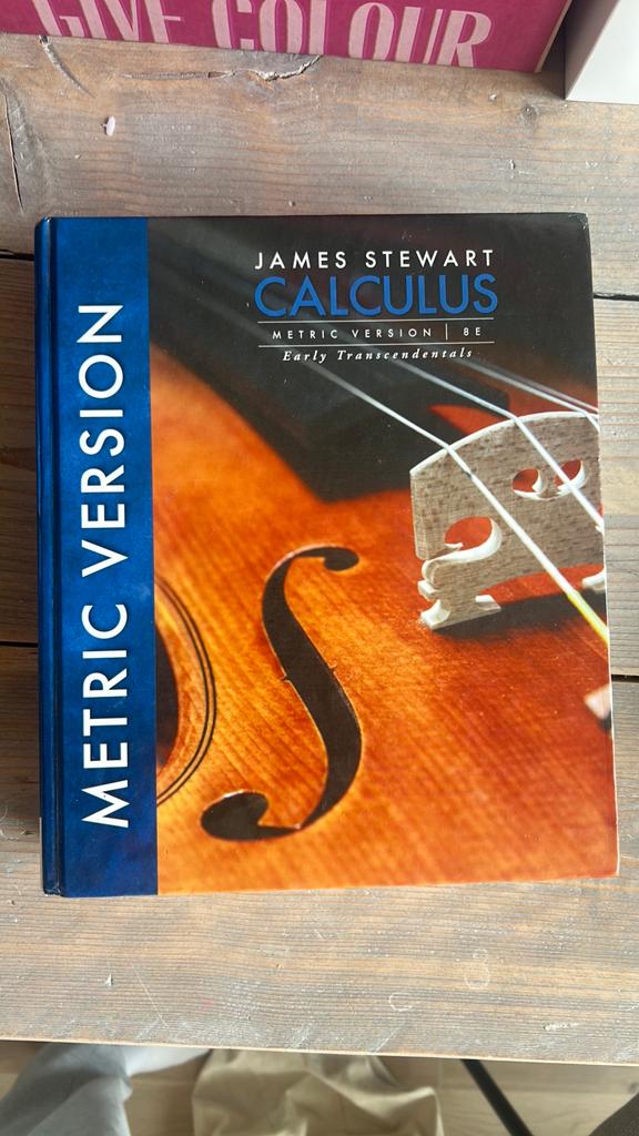 James Stewart - Calculus, 8e editie, Ophalen of Verzenden, Beta, Zo goed als nieuw, WO