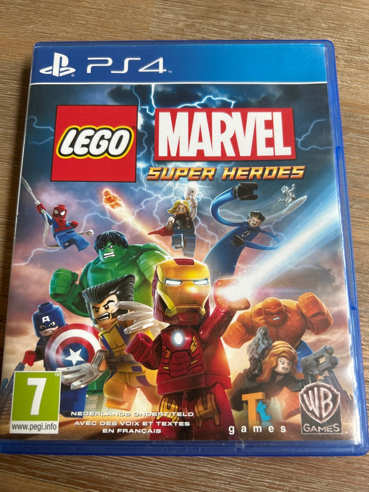 LEGO Marvel Super Heroes PS4 - Actie en Avontuur, 1 speler, Eén computer, Zo goed als nieuw, Vanaf 7 jaar