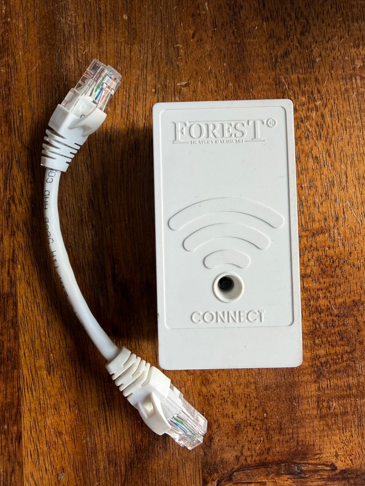 Forest Wifi dongle wit voor Shuttle gordijnmotor, Witgoed en Apparatuur, Onderdelen en Toebehoren, Ophalen of Verzenden, Zo goed als nieuw