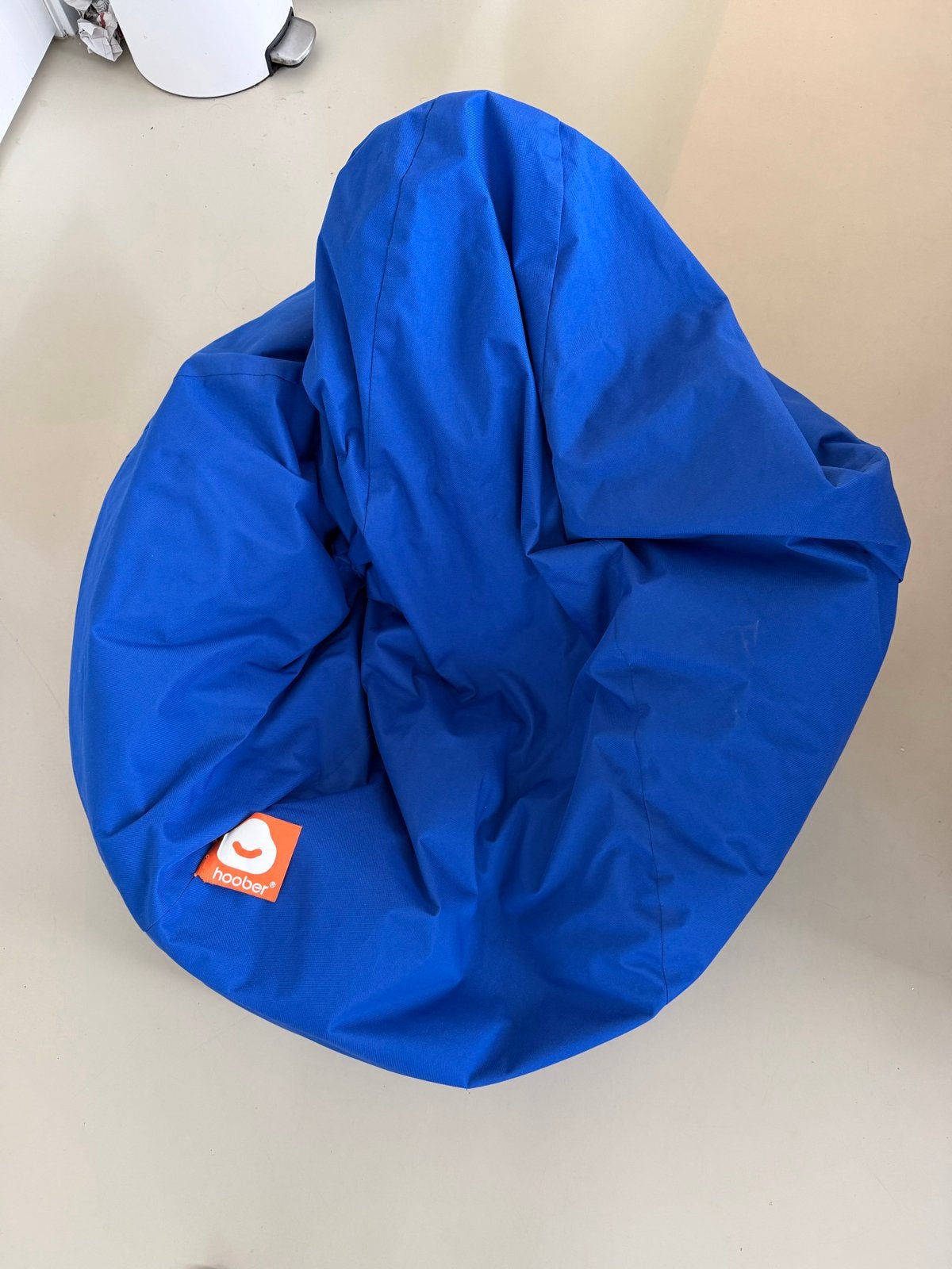 Whoober Zitzak - Comfortabel en Stijlvol Blauw, Huis en Inrichting, Ophalen, Gebruikt, Blauw, Zitzak