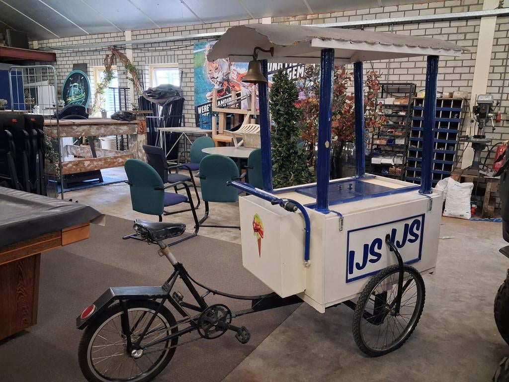 Mooie ijscokar te koop - Klaar voor de zomer!, Overige merken, Terugtraprem, Gebruikt, Goederen