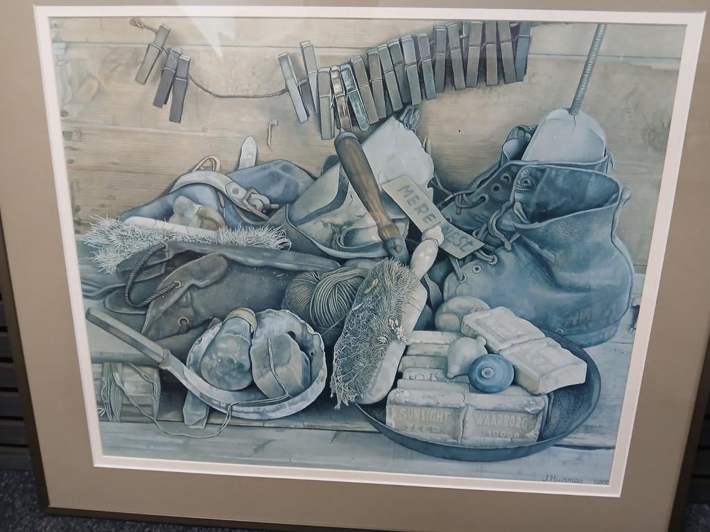 Reproduktie van een Schilderij van Jopie Huisman, Antiek en Kunst, Ophalen