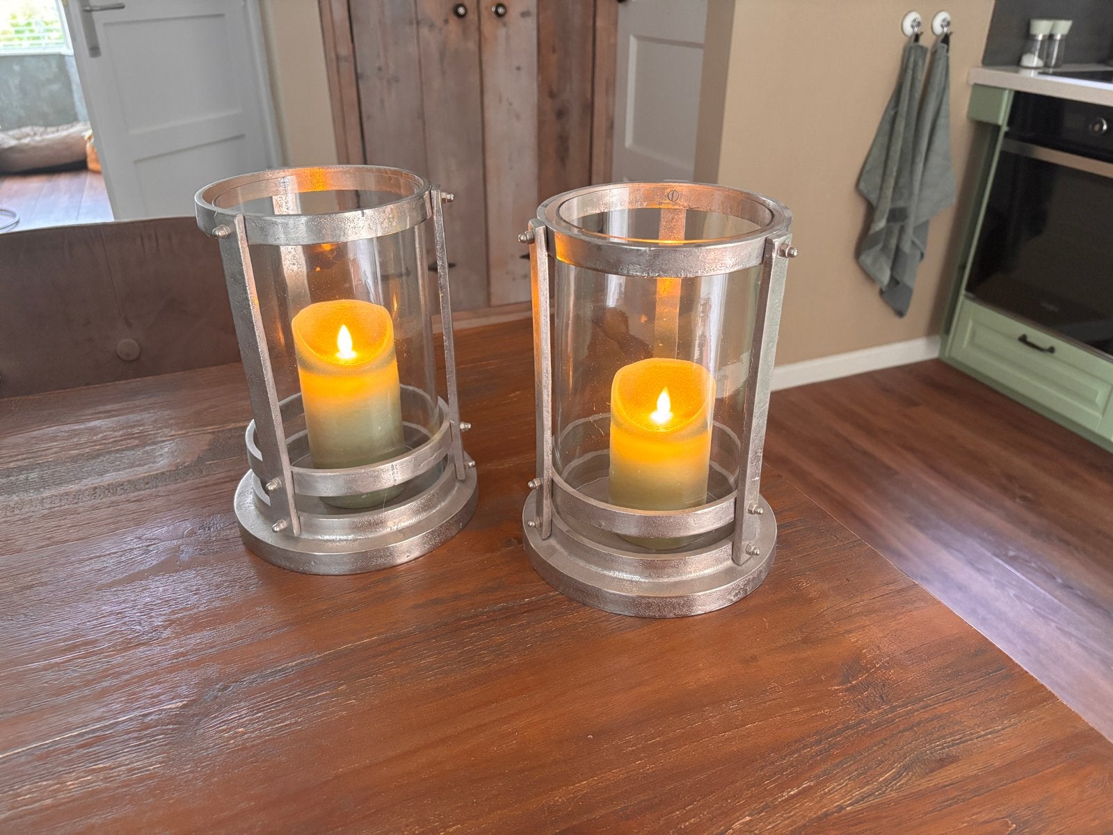 Richmond Windlichten (2x) - vraagprijs is per stuk!, Ophalen, Windlicht, Overige merken, Zo goed als nieuw