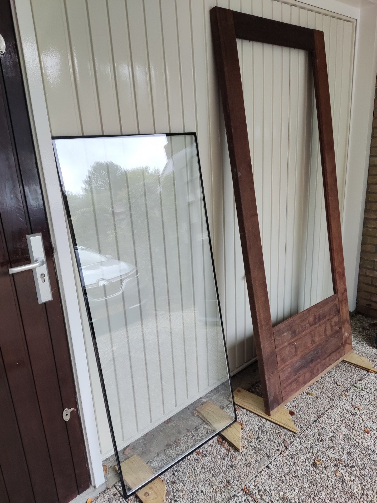 Achterdeur / Buitendeur, Merbau, NIEUW!!, Ophalen, Nieuw