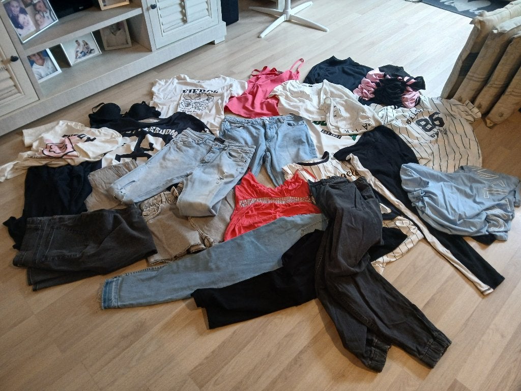 Pakketje Kleding mt M, Ophalen of Verzenden, Gedragen, Maat 38/40 (M)