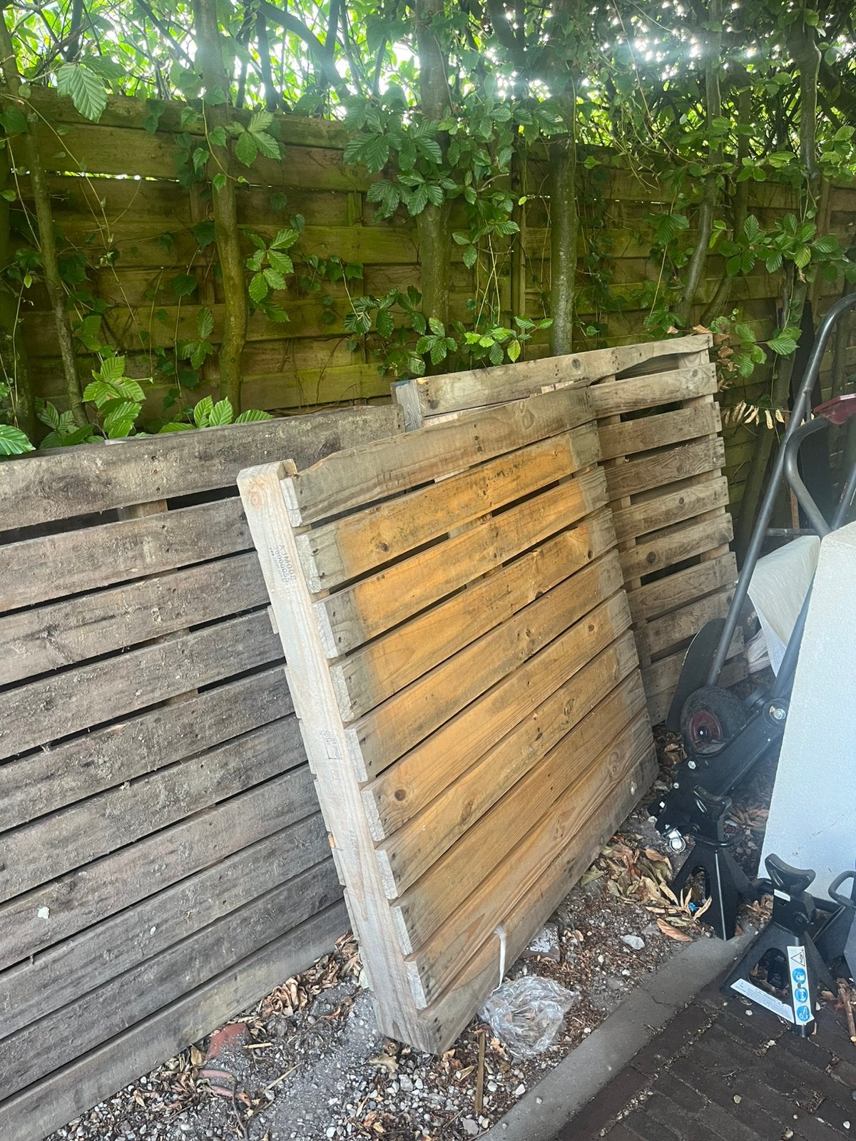 Houten pallets, Ophalen, Overige houtsoorten, Minder dan 200 cm, Pallet