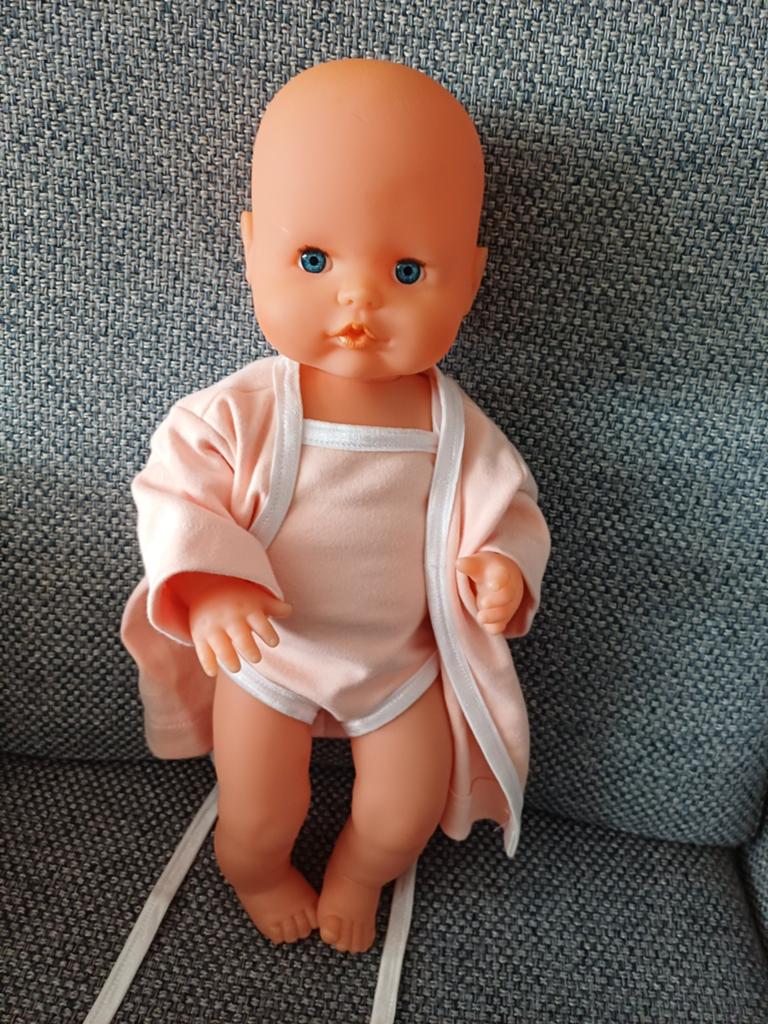 Badpak met badjas voor baby-born., Ophalen of Verzenden, Nieuw, Babypop